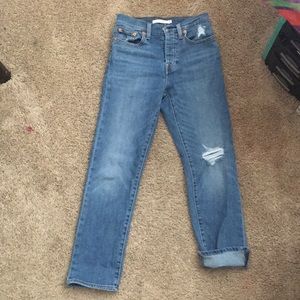 Womens Levi size 24 straight leg jeans from Pacsun